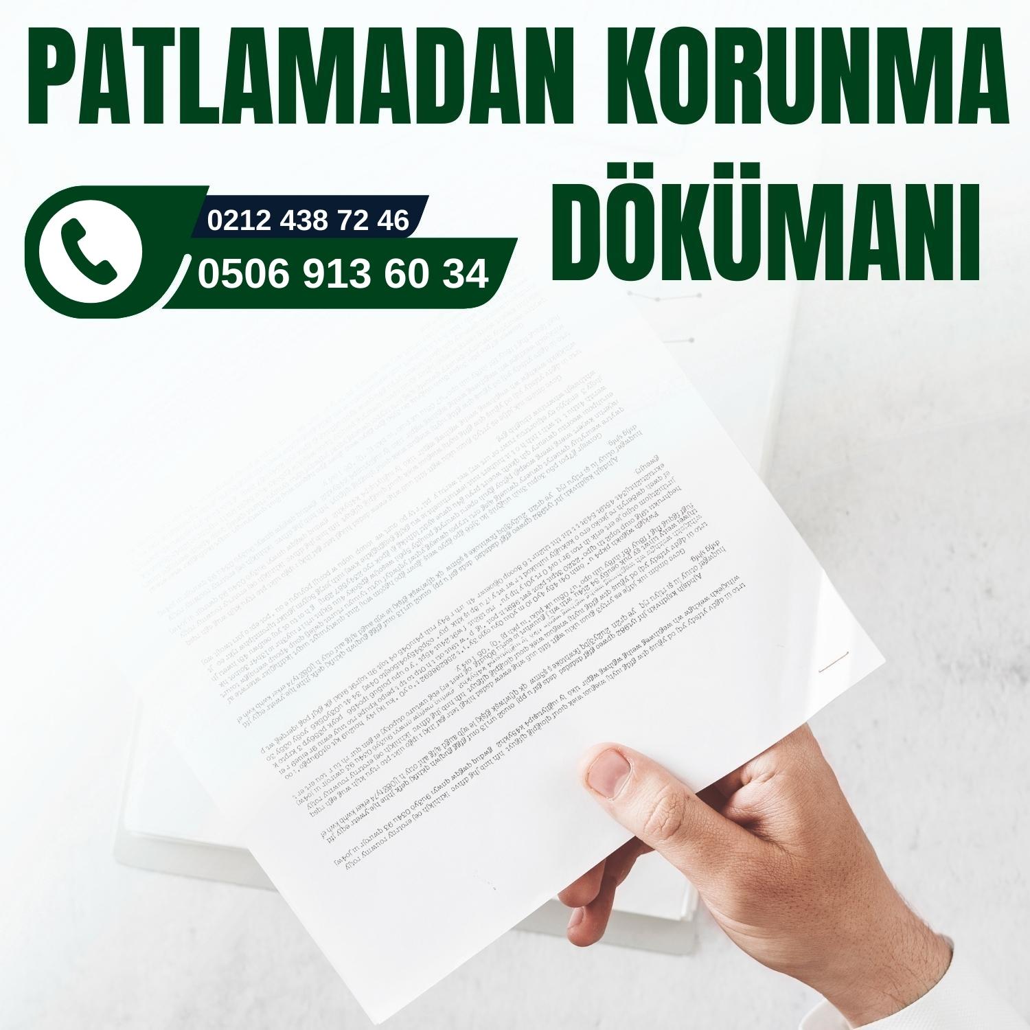 Patlamadan Korunma Dökümanı (PKD)